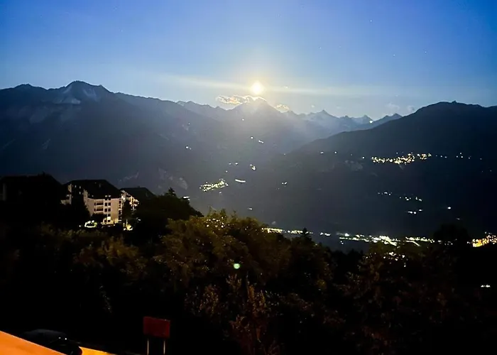 Avec Vue Splendide Appartamento Crans-Montana